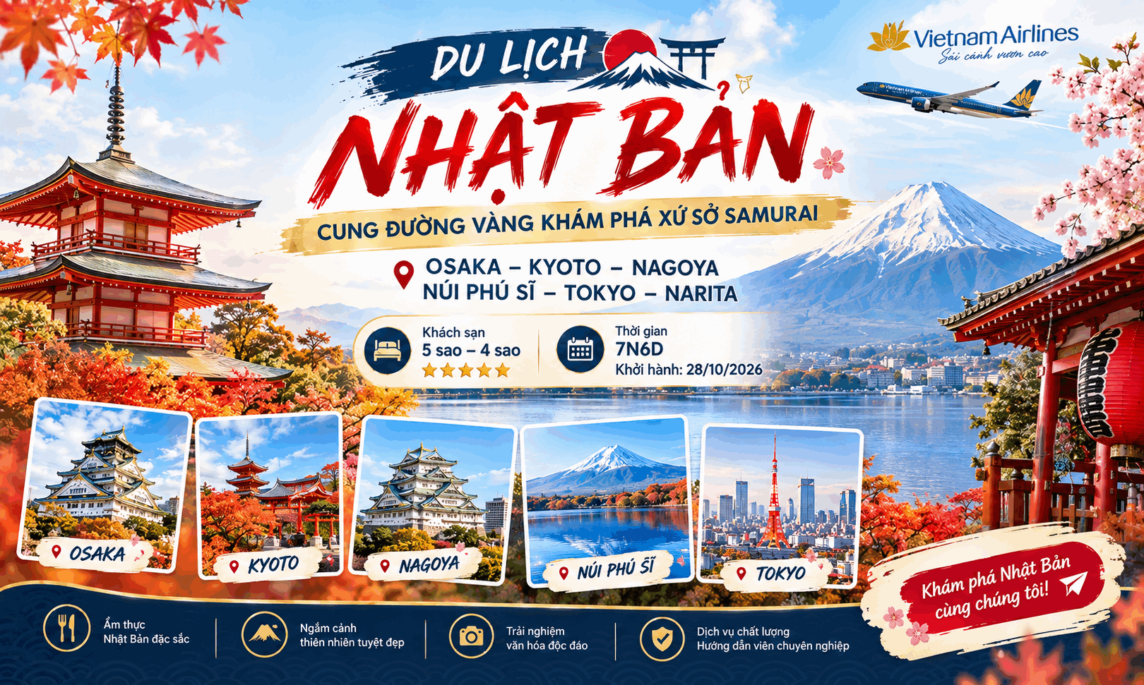 Khám Phá Xứ Sở Samurai&nbsp;
